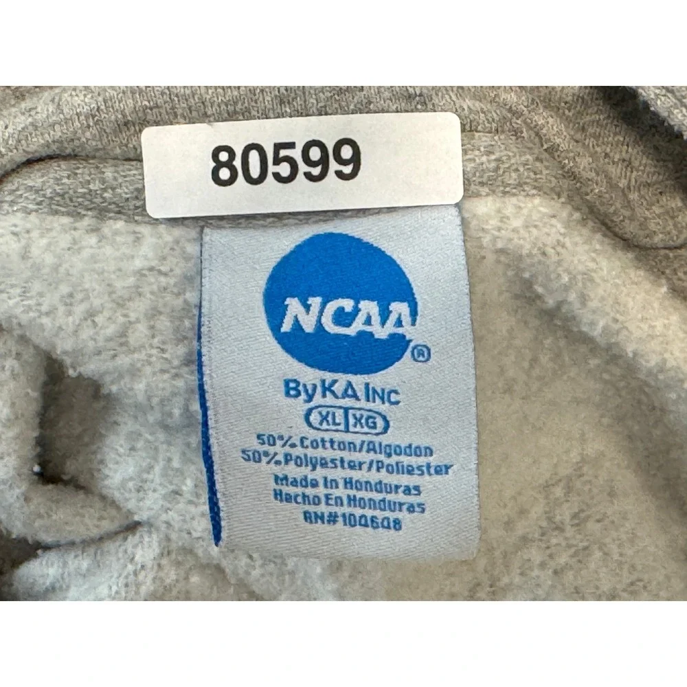 NCAA Texas Longhorns Hoodie Mens XL Gray Fleece Pullover Sweatshirt KA Inc